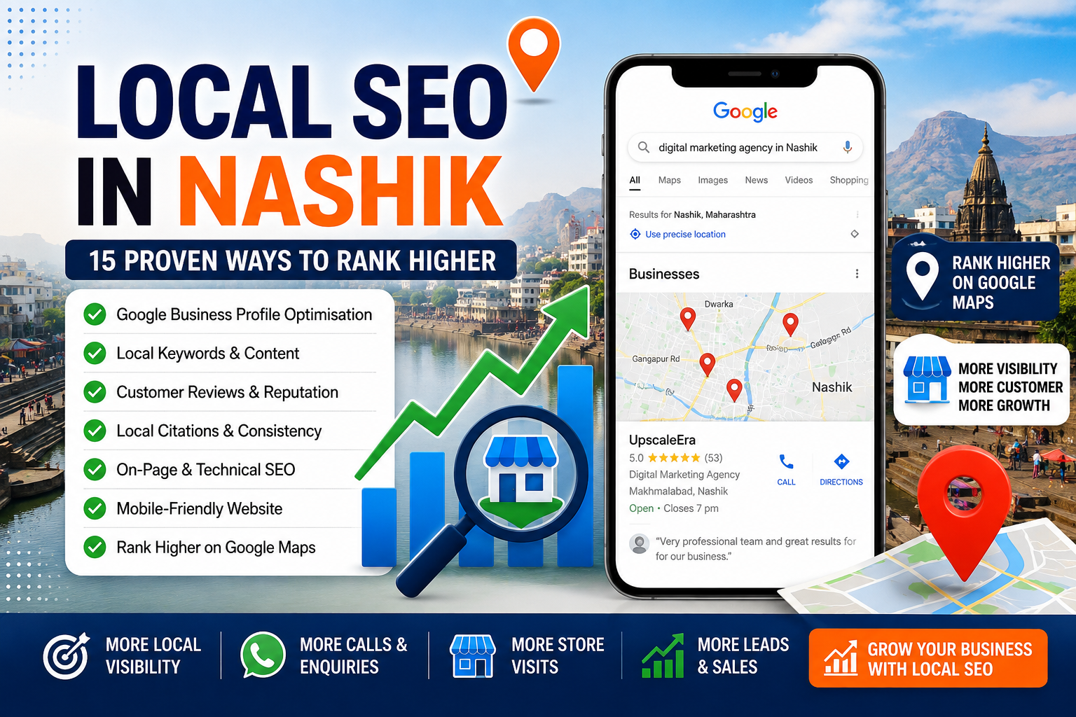 Local SEO in Nashik checklist for Google Search and Maps visibility