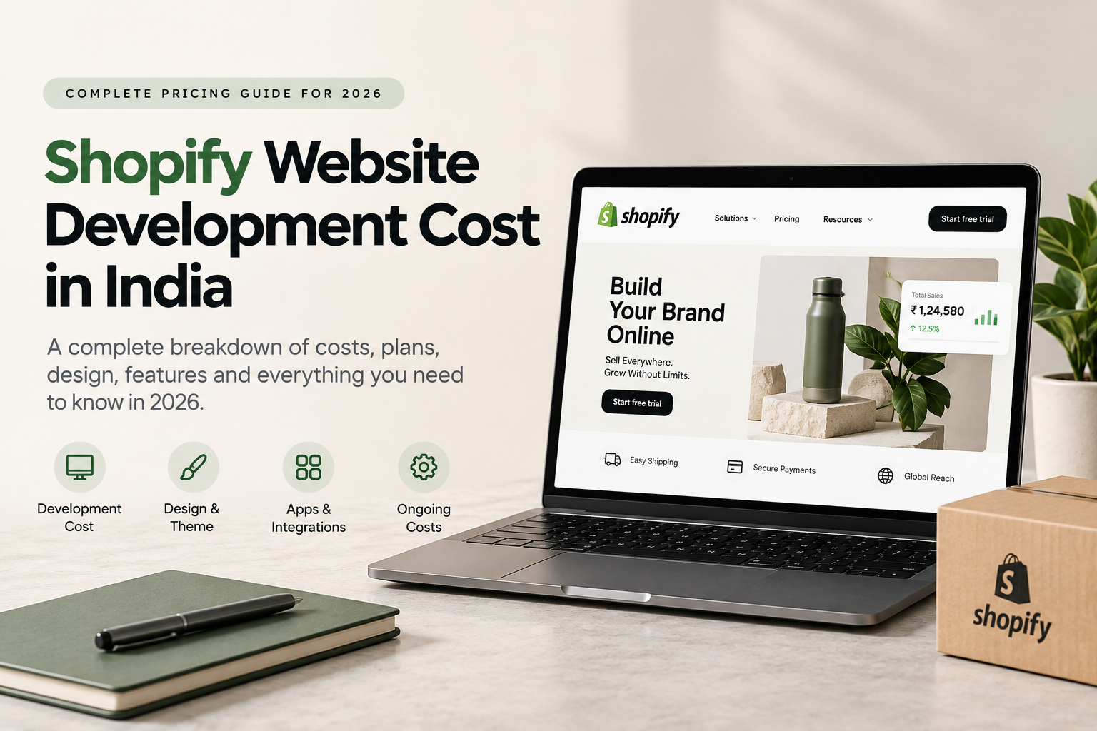 Shopify Website Development Cost in India: Complete Pricing Guide for 2026